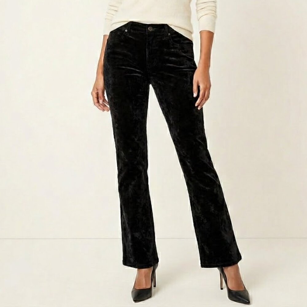 Parasuco Midnight Black Velvet Pants